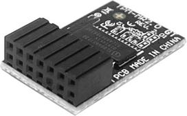 "Gintai TPM-M R2.0" modulis LPC 14 kontaktų, skirtas ASUS Prime B650 / B650M serijos pagrindinei plokštei su TPM 2.0 "Infineon SLB9665" moduliu
