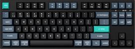 "Keychron B33" belaidė klaviatūra - 80 % TKL ANSI išdėstymas, tylus rašymas, žirklių mechanizmas, trijų režimų ryšys (2,4 GHz, "Bluetooth 5.2", laidinis)