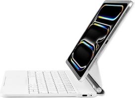 "Magic Keyboard" klaviatūra, skirta "iPad Pro" 12,9 colių (3, 4, 5 ir 6 kartos), "Air" 13 colių (M2 2024/M3 2025) klaviatūra (medvilnė, "iPad Pro" 13 colių (M4) 2024)
