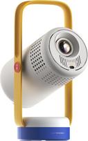 "XGIMI Vibe One" su akumuliatoriumi, išmanusis nešiojamasis mini projektorius, 1080p projektorius, "Google TV" su "Netflix", JBL garsas, automatinis fokusavimas, automatinis lizdinės plokštumos koregavimas, HD lauko projektorius jūsų namams (mėlynas)