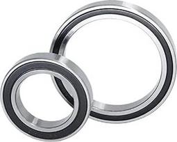 6707 6708 6709 6710-2RS guminis dangtelis. plonasienis rutulinis guolis (6707-2RS 35X44X5)