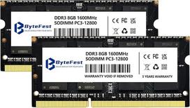 DDR3 RAM 16GB (2x8GB) 1600MHz SODIMM CL11 1.35V 204 kontaktų žaidimų atmintis nešiojamiesiems kompiuteriams