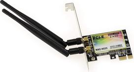 KALEA-INFORMATIQUE WAE - N600 Dviejų dažnių 2,4 GHz 5 GHz "WiFi" PCIe kortelė su išorine antena