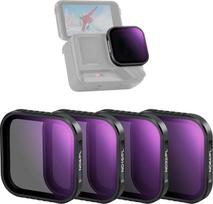 NEEWER 4 ND CPL filtras, suderinamas su "Insta360 Ace Pro/Ace Pro 2", ND8/PL ND16/PL ND32/PL ND64/PL poliarizacinis filtras, nesuderinamas su atnaujinta versija Apvali aštuonkampė objektyvo apsauga, FL-C31