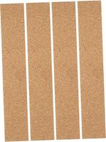 PLAFOPE Pack of 4 Self-Adhesive Cork Board Cork Tape Self-Adhesive for Notice Board Office Household Memo Board Strips Frameless Natural Cork Panels Cork Strips Cork Pin Board Strips