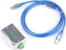 Profesionalus USBCAN adapteris, USB-zu-CAN-USBCAN analizatorius-derintuvas su ZLG suderinamumu, skirtas pramoniniam naudojimui automobilių elektronikos srityje
