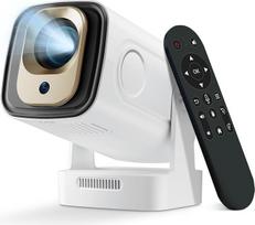 Projektorius 1080P su "WiFi" ir "Bluetooth" "Android" projektoriumi, mini projektorius 4K su 180° pasukimo galimybe Nešiojamasis projektorius, mini vaizdo projektorius 4K Full HD palaikymas Nešiojamasis kompiuteris/HDMI/USB/Automatinis keystonas