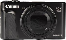 Skaitmeninis fotoaparatas "Canon PowerShot SX740 HS Lite Edition" (20,3 MP, 40x optinis priartinimas, 7,5 cm (3 colių) ekranas, DIGIC 8, 4K Ultra HD, HDMI, "Wi-Fi", "Bluetooth", automatinė diafragma, automatinis laikmatis, juodas)