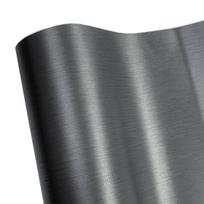 Brushed Aluminum Car Stickers Waterproof Vinyl Wrap Film Self Adhesive Matte Air Release PVC Protection Stickers Car Accessories 30cmx150cm pilka