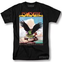 Budgie Shirt Never Turn Your Back Rock Merch Concert Tour Graphic T-Shirt 3XL