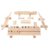 Rummy Cube Žaidimas 106 Rummy Plytelės Daugiažaidėjų Stalo Žaidimai 2-4 Žmonės vakarėlio Žaidimas Kelioninis Žaidimų Rinkinys Šeimai Suaugusiems Vaikams 1
