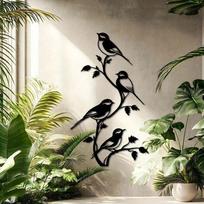 Metalinės sienų plokštės interjerui