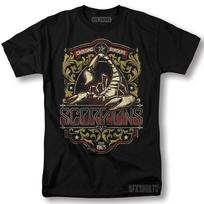 Scorpions marškinėliai Roko Koncerto Turo Vintažinis Grafinis Dizainas T-shirt XL