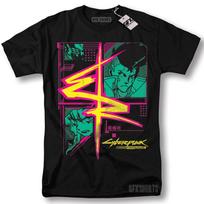 Cyberpunk Edgerunners 2077 Shirt Anime Lucy Rebecca David Cosplay Gamer T-Shirt 4XL