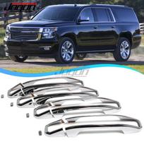 Chevrolet Chevy Suburban Tahoe, GMC YUKON XL, Cadillac Escalade Chrome Automobilio Durų Rankenos Dangtelis Apdaila Automobilio Rankenos Rėmas