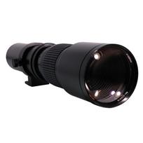 500mm F8.0-32 Rankinis fiksuoto fokusavimo viso kadro teleobjektyvas SLR/beveidrodžiams fotoaparatams T Mount