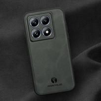 Telefono dėklas, skirtas Xiaomi 14T Pro Magnet Odinis telefono dangtelis, skirtas Mi 13T 12T 11T Pro Minkštas silikoninis buferio kameros apsauginis dangtelis skirtas Xiaomi 12 X 14 13 Pro For Xiaomi 14T Pro juoda
