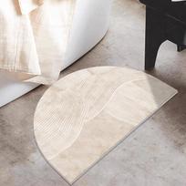 Bathroom diatomaceous earth floor mat, absorbent anti slip mat, quick drying anti fouling foot mat at the entrance of the door 40X60cm 15.7X23.6in