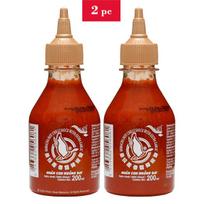 Sriracha aštrus čili padažas su česnaku Extra Garlic, Flying Goose Brand, 2x200ml.