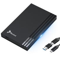 2,5" SSD HDD BOX SATA USB-C 3.2 5Gbps TRIM UASP REAGLE