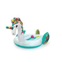 Pripučiamas plaustas Bestway Giant Unicorn, 590x404 cm