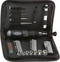 Gręžtuvų ir atsuktuvų antgalių komplektas Bosch 2607019506, 38 dalių