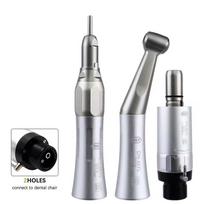 NSK FX23 stiliaus dantų žemo greičio rankinio prietaiso rinkiniai Dantų poliravimas Kontra kampas Oro variklis Išorinis vandens purškimas 2/4H jungtis E tipo 2hole kits sidabras