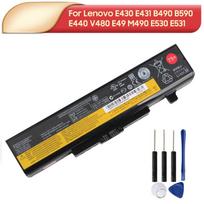 Įkraunama ličio baterija, skirta Lenovo E49 M495 M490 E430 E431 B490 B590 E440 E530 E531 E540 V480 V490 V580, 6 elementų nešiojamojo kompiuterio baterija 48Wh