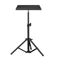 Sound Card Projector Tray Live Microphone Tripod Stand Camera Laptop Platform Holder Telescopic Rod Standing Tray