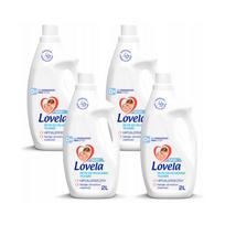 Lovela Baby hipoalerginis audinių minkštiklis kūdikių ir vaikų drabužiams – 4x2l (8l)