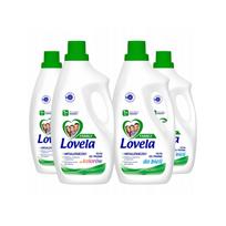 Lovela Family hipoalerginių skalbimo skysčių rinkinys visai šeimai – baltiems ir spalvotiems drabužiams, 4×1,85l (7,4l)