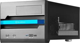 "SilverStone Sugo Micro ATX Cube Case" korpusas SST-SG12B Black
