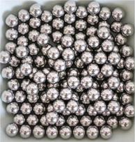 8 mm tikslūs rutuliniai guoliai, pagaminti iš nerūdijančio plieno AISI 316 G100, skirti vožtuvams, keli vienetai (10 vnt.)