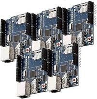 AZDelivery 5 x Ethernet skydas W5100 su MicroSD kortelės lizdu, suderinamas su "Arduino", apima elektroninę knygą!