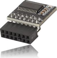 Jectse TPM2.0 modulis, 14 kontaktų 2*7P TPM modulis 7 64bit, 8.1 32 64bit, 10 64bit 2,0 mm erdvės šifravimo saugumo plokštė, apsaugos modulis, numatytasis nustatymas