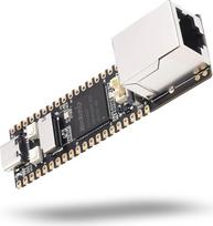 LUCKFOX -Pico-Max su eterneto prievadu - mini "Linux" programavimo plokštė su "Rockchip RV1106G3" lustu, 256MB atminties, skirta robotams, dronams ir kitai pažangiai įrangai kurti