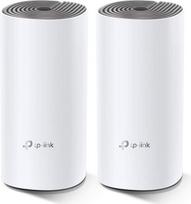 TP-Link Deco E4 2 vnt. belaidis dviejų dažnių maršrutizatorius (2,4 GHz / 5 GHz) Fast Ethernet White, RJ-45 (2,4 GHz / 5 GHz), IEEE 802.11ac, 867Mbps, IEEE 802.11a, IEEE 802