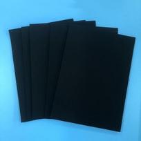 Visakryptė laidi EMI kempinė - 200 x 300 x 0,3-3 mm lipnios putos, skirtos elektroninių prietaisų ESD apsaugai (T: 1,0 mm)