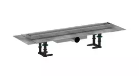 Hansgrohe RainDrain Compact dušo latakas, 60 cm, plytelėms, su grotelėmis, 56163000
