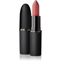 MAC Cosmetics Powder Kiss Hazy Matte matiniai lūpų dažai atspalvis Stay Curious 3.5 g