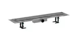 Hansgrohe RainDrain Compact dušo latakas 80 cm, skirtas plytelėms, su grotelėmis, 56179000