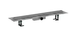 Hansgrohe RainDrain Compact - 90 cm dušo latakas, montuojamas plytelėse, su grotelėmis 56181000