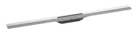 Hansgrohe RainDrain Flex - dušo latakas 1000 su nerūdijančio plieno grotelėmis, galima sutrumpinti, nemokamas montavimas, šlifuotas nerūdijantis plienas 56046800