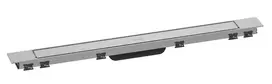 Hansgrohe RainDrain Match Plus dušo latakas 80 cm, su grotelėmis, šlifuoto plieno, 56215800
