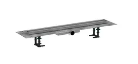 Hansgrohe RainDrain Compact dušo latakas 80 cm, skirtas plytelėms, su grotelėmis, 56167000