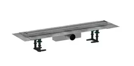 Hansgrohe RainDrain Compact dušo latakas 70 cm, skirtas plytelėms, su grotelėmis, 56177000