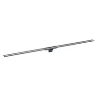Geberit CleanLine - dušo latakas, nerūdijančio plieno 80, 30-130 cm, juodas/šlifuoto chromo 154.441.QC.1