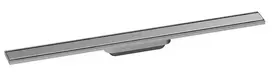 Hansgrohe RainDrain Original dušo latakas 80 cm, su grotelėmis, šlifuoto nerūdijančio plieno, 56198800