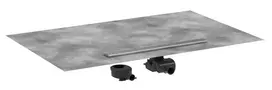 Hansgrohe RainDrain Allround dušo latakas 80 cm, su grotelėmis, šlifuoto nerūdijančio plieno, 56187800