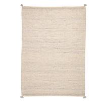 Kreminės spalvos iš vilnos mišinio kilimas 200x300 cm Carime – Kave Home